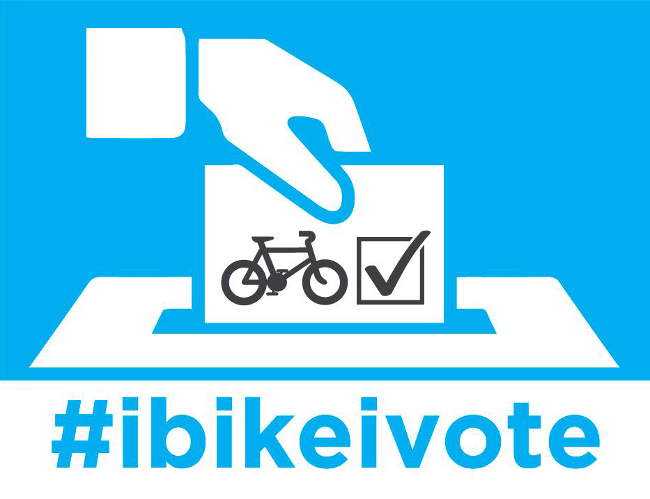 IBikeIVote-Logo-2 #IbikeIvote local election campaign 2019