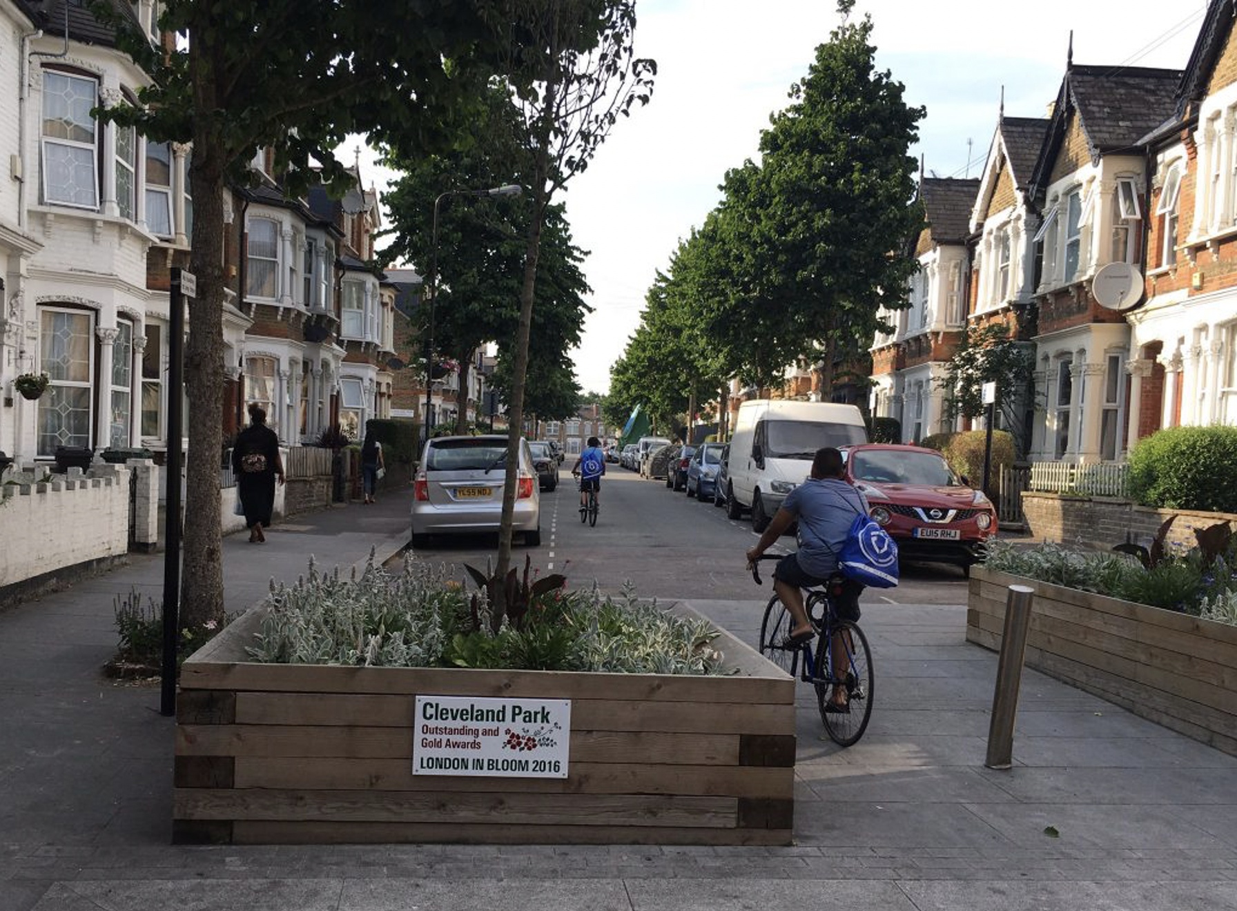 Filtered permeability from Cleveland Park London
